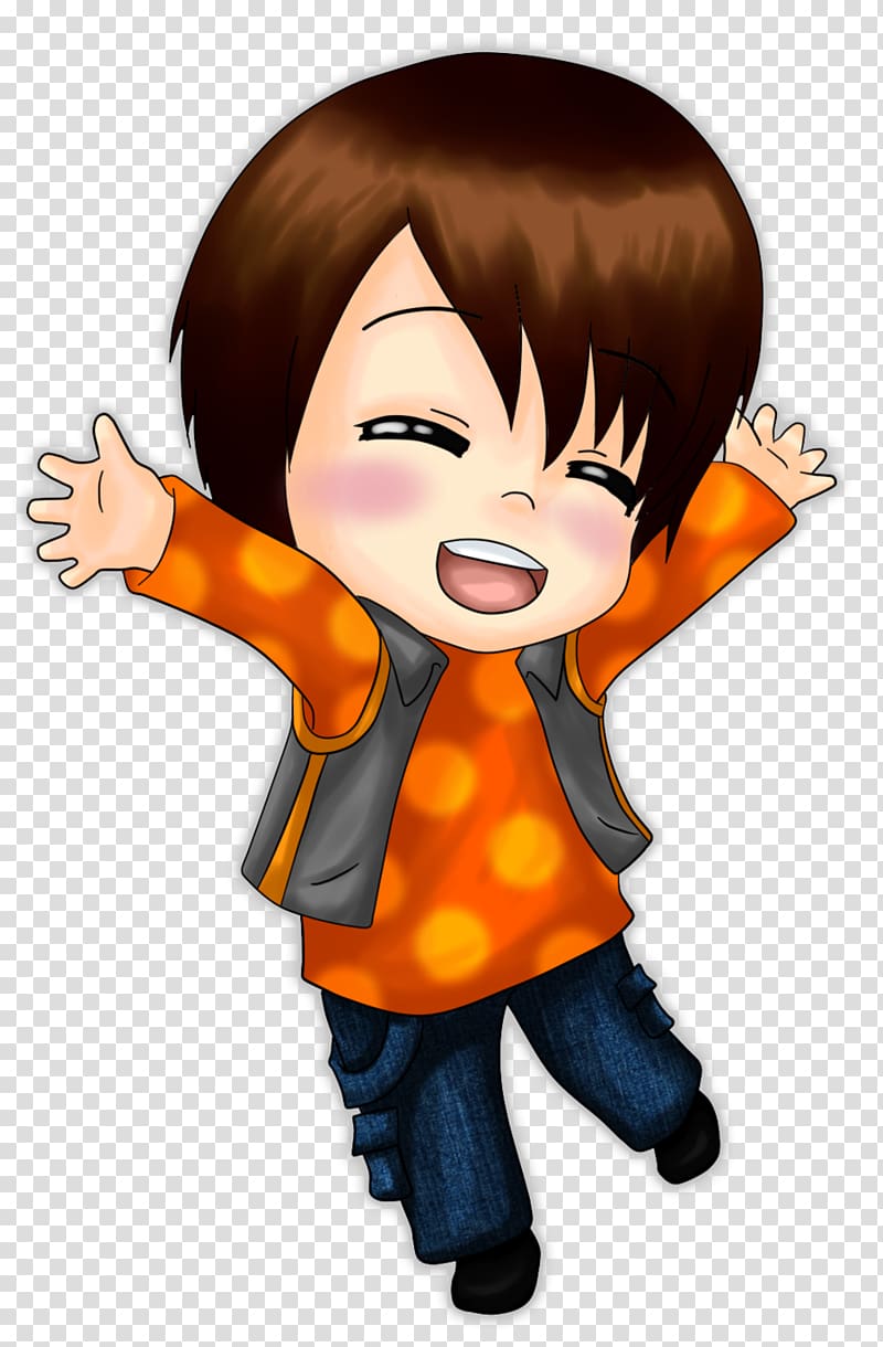 Chibi Anime Art Drawing, anime boy transparent background PNG clipart
