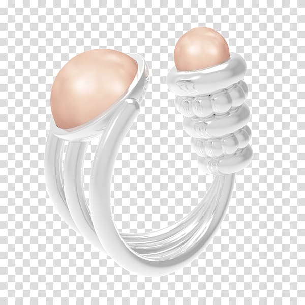 Pearl Earring Jewellery Swarovski AG, pigeon dangling ring transparent background PNG clipart
