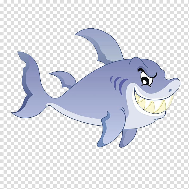 Shark, Cartoon shark transparent background PNG clipart