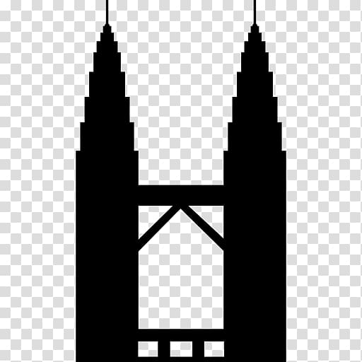 Petronas Towers Eiffel Tower Kuala Lumpur City Centre, twins transparent background PNG clipart