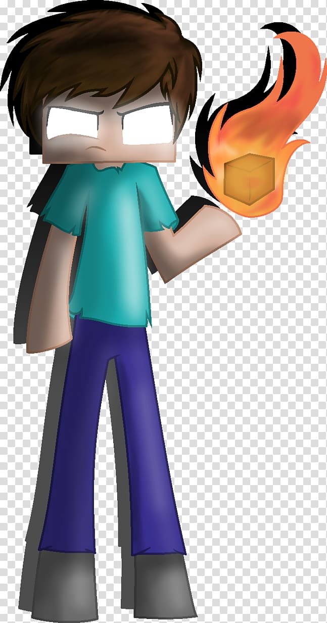 Minecraft Drawing Herobrine Fan art, laser transparent background PNG clipart