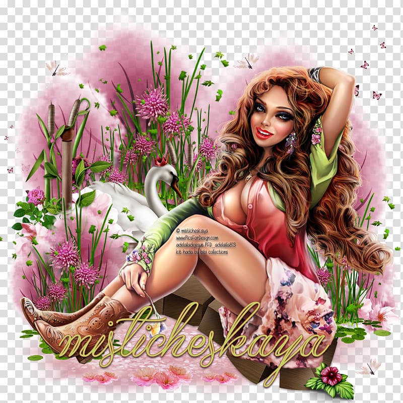 Fairy Pin-up girl Digital art, Fairy transparent background PNG clipart