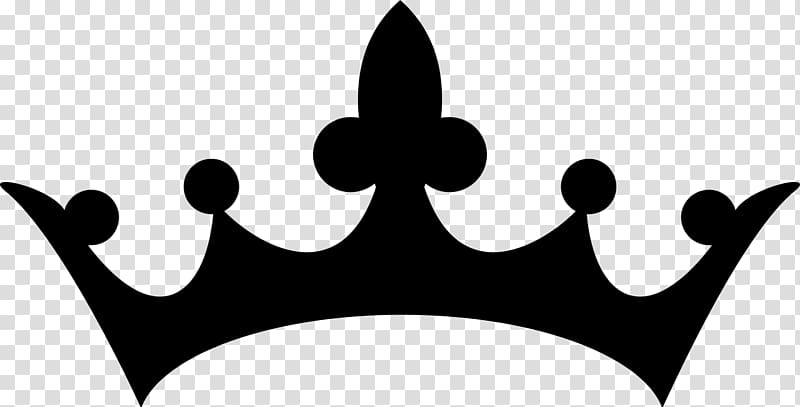 Crown Silhouette , crown transparent background PNG clipart