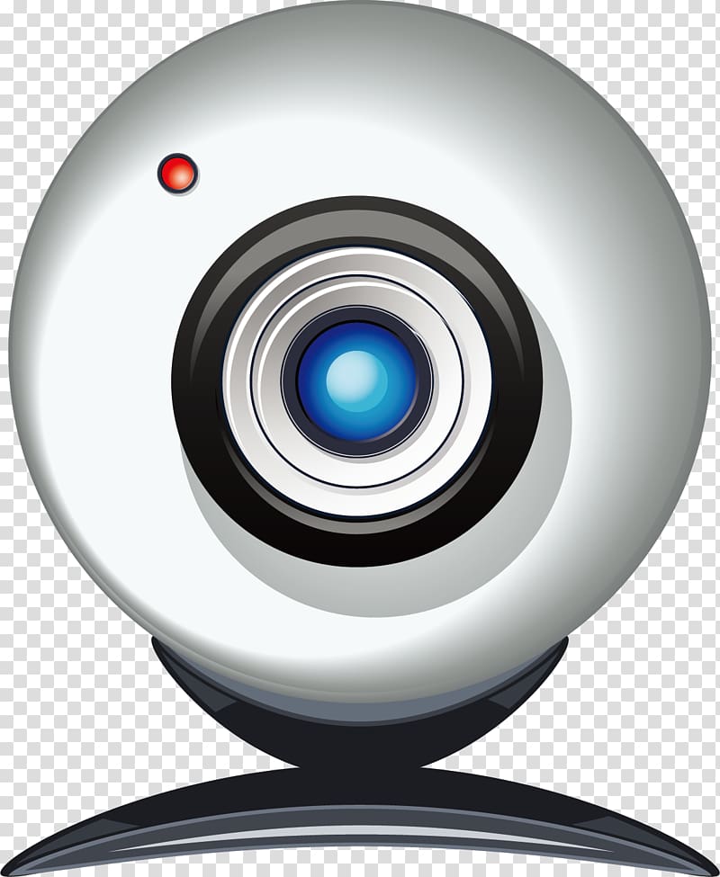 Webcam Camera lens, Webcam material transparent background PNG clipart