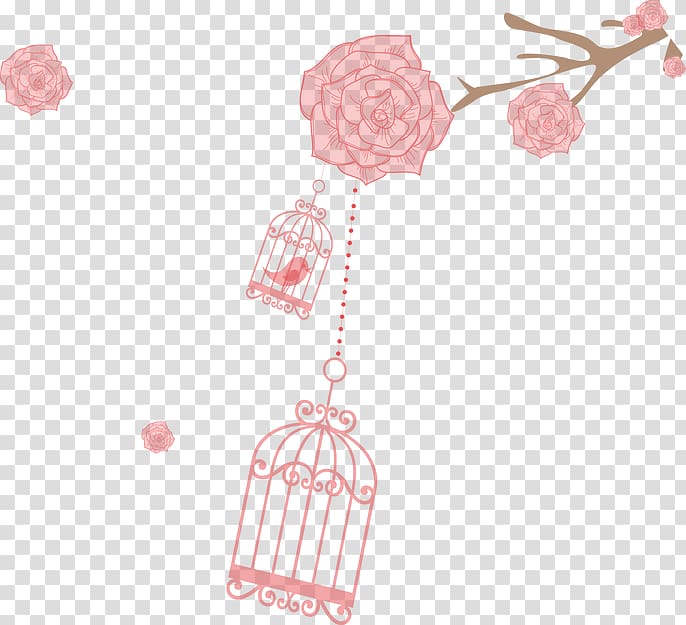 pink birdcage illustration, Baptism Drawing, angel baby transparent background PNG clipart