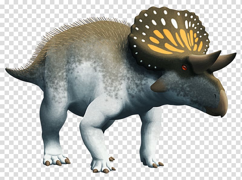 Turanoceratops Dinosaur Zuniceratops Late Cretaceous Kosmoceratops, dinosaur transparent background PNG clipart