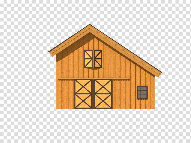 Saltbox Shed House Timber framing Barn, a corner of the roof transparent background PNG clipart
