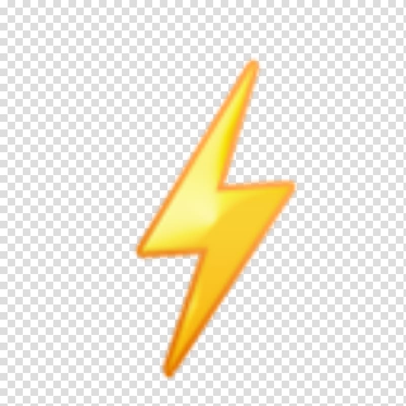 Emojipedia High voltage Unicode Lightning Electric potential difference, high voltage transparent background PNG clipart