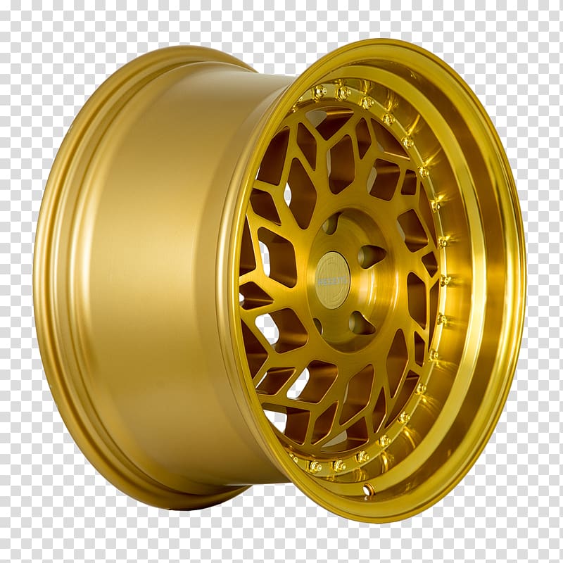 Alloy wheel Rim Gold Silver, gold transparent background PNG clipart