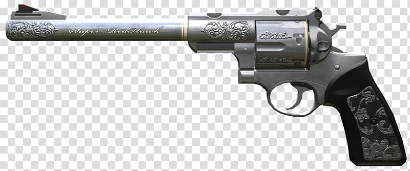 Air gun .357 Magnum Cartuccia magnum Revolver Pistol, banner title transparent background PNG clipart