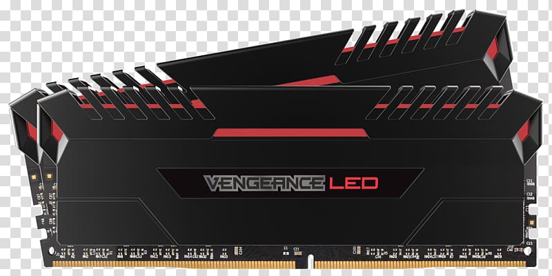 Corsair Vengeance LED DDR4 Corsair Vengeance LPX DDR4 DDR4 SDRAM Corsair Components, linksys transparent background PNG clipart