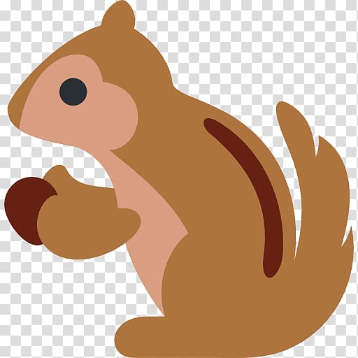 Emojipedia Squirrel WhatsApp Information, Emoji transparent background PNG clipart