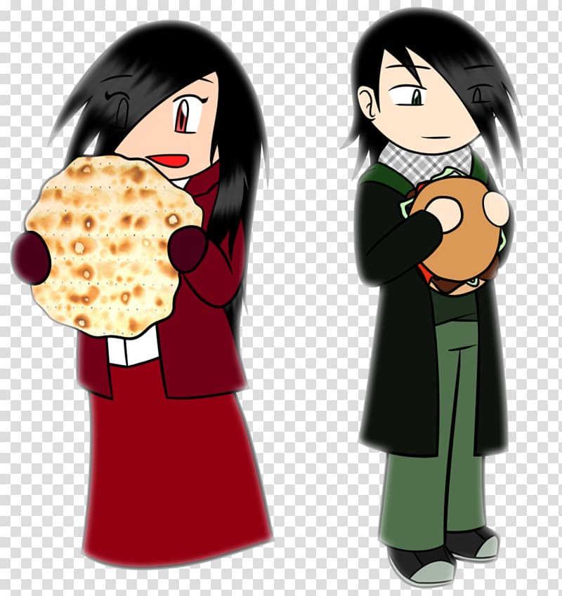 Matzo Character Fiction Animated cartoon, Muslim wedding couple transparent background PNG clipart