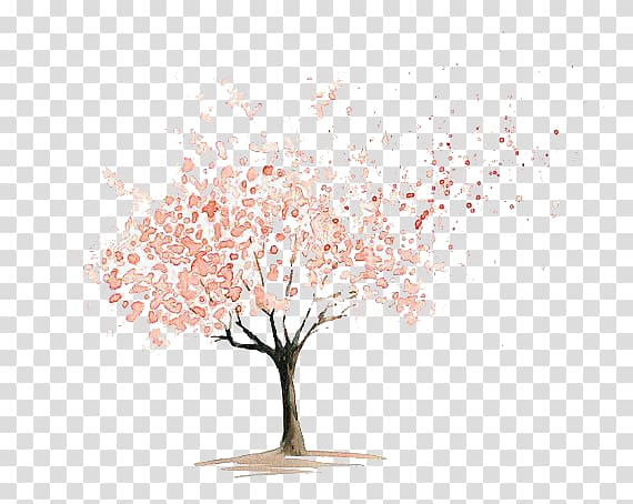 watercolor tree transparent background PNG clipart