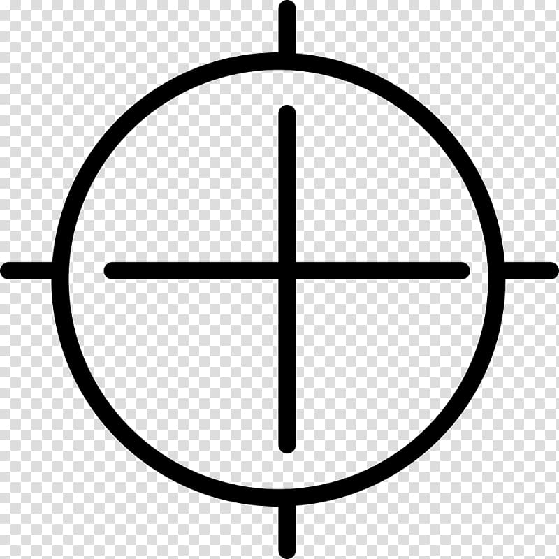 Telescopic sight Reticle Computer Icons, scopes transparent background PNG clipart