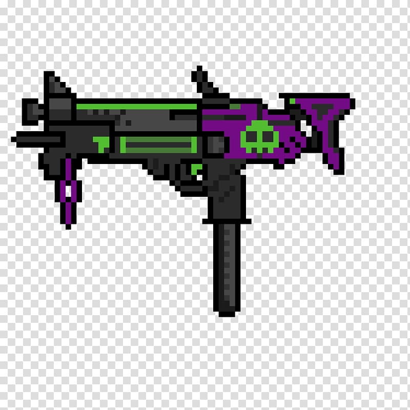 Minecraft Overwatch Weapon Firearm Machine pistol, guns transparent background PNG clipart