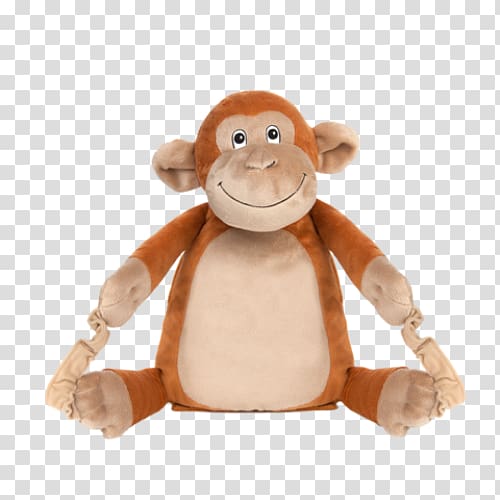 Stuffed Animals & Cuddly Toys Backpack Monkey Child Blanket, backpack transparent background PNG clipart