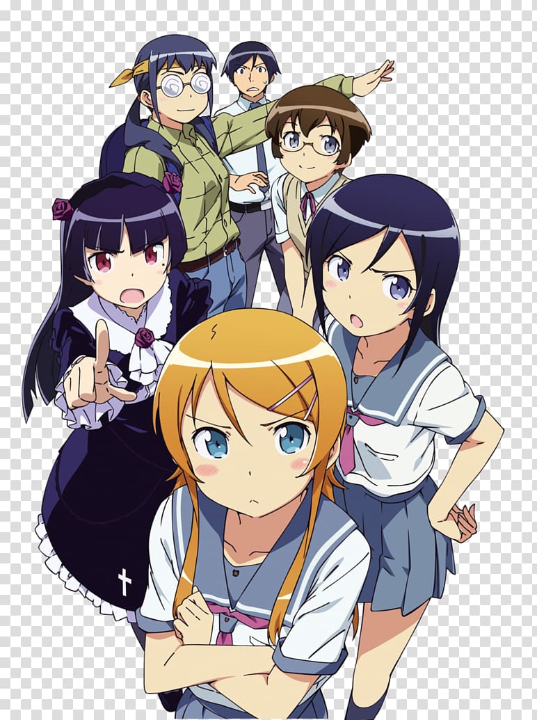 Ore no Imouto ga Konna ni Kawaii wake ga Nai Portable Oreimo Anime Live2D Inc. PlayStation Portable, Oreimo transparent background PNG clipart