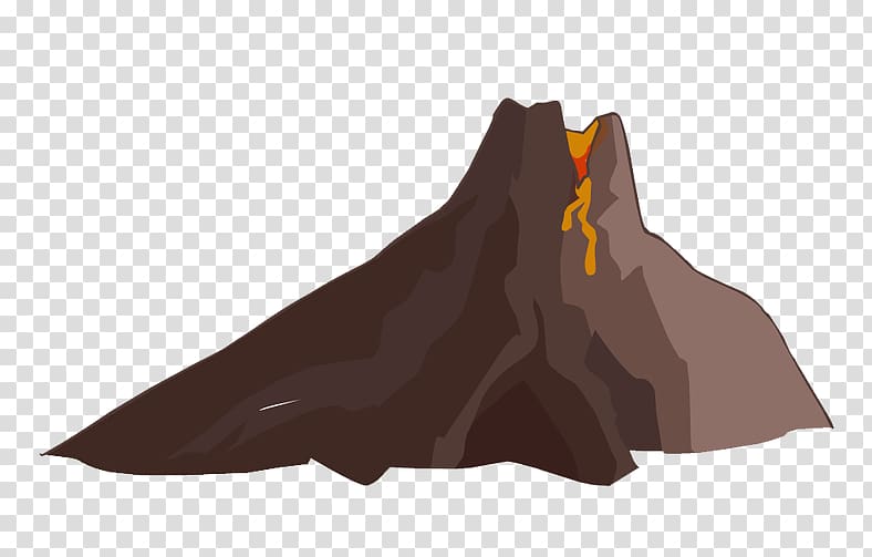 Volcano transparent background PNG clipart