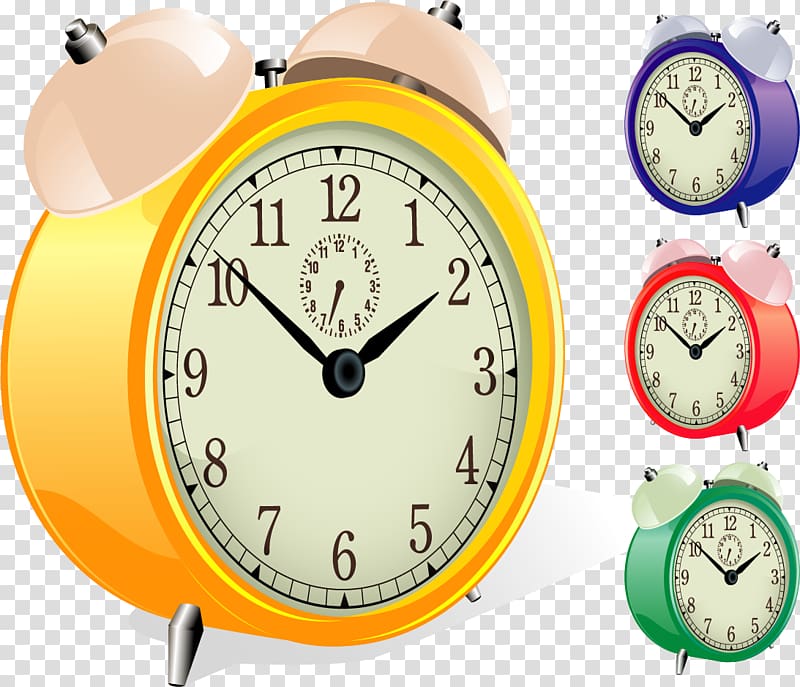 Alarm clock , Hand drawn alarm clock transparent background PNG clipart