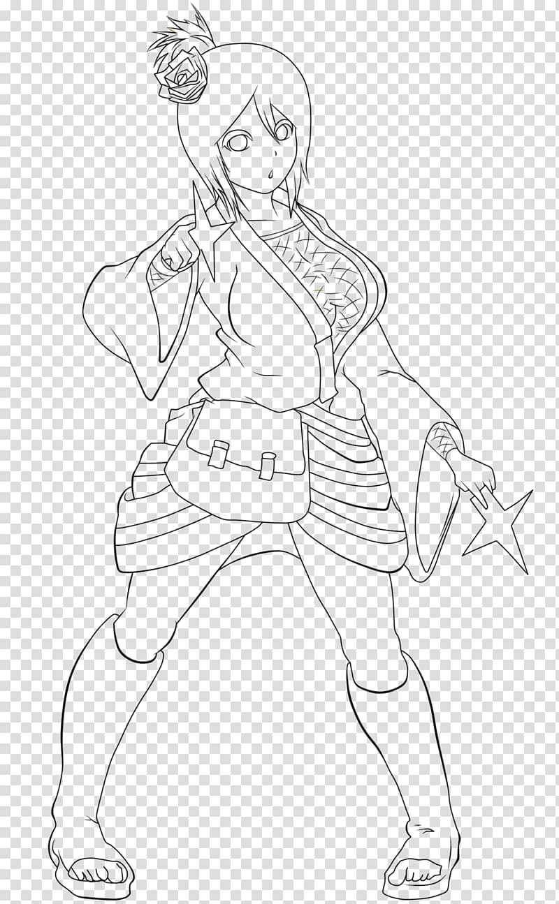 Finger Human leg Drawing Line art Sketch, konan naruto transparent background PNG clipart