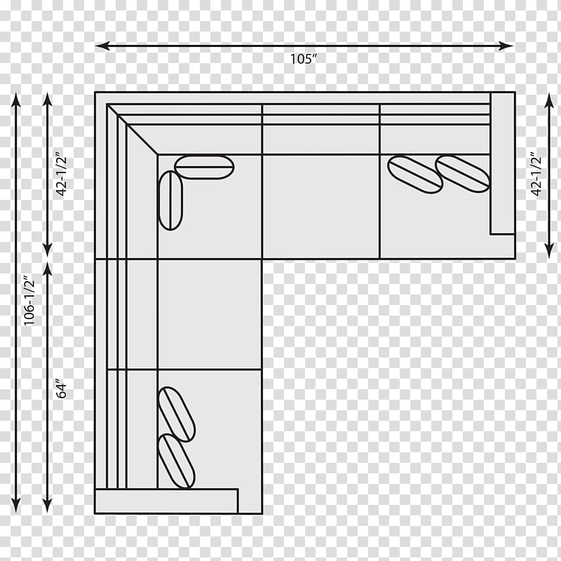 Technical drawing Diagram, sofa backdrop decorative painting transparent background PNG clipart