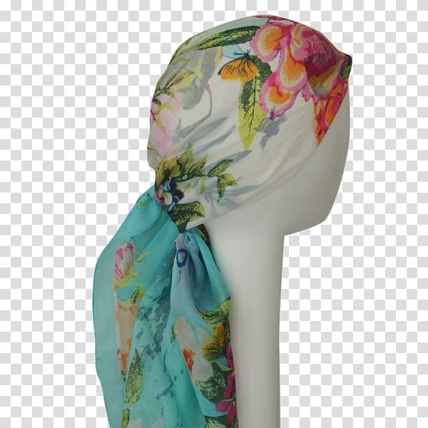 Scarf Neck Turquoise, silk scarf transparent background PNG clipart