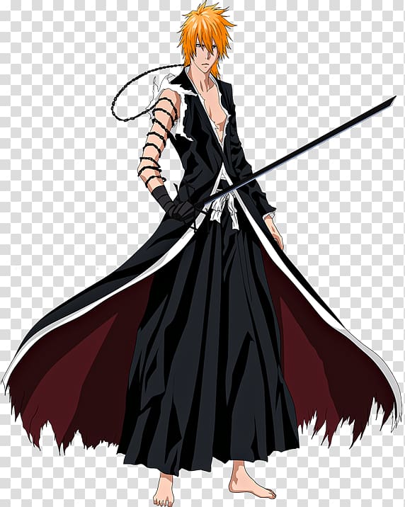 Ichigo Kurosaki Rukia Kuchiki Gintoki Sakata Bleach Hollow, ichigo kurosaki transparent background PNG clipart