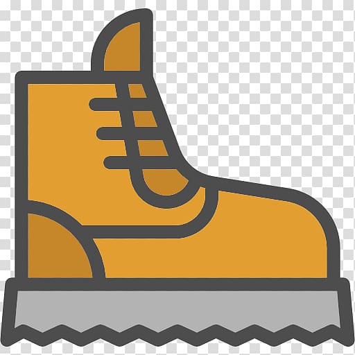 Boot Footwear Fashion Icon, Cartoon high shoes transparent background PNG clipart