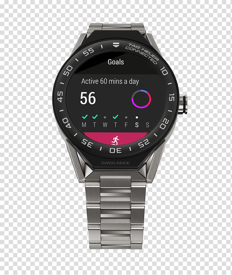 TAG Heuer Connected Modular Watch Chronograph, watch transparent background PNG clipart