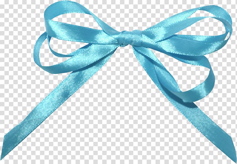 Ribbon Blue , bow transparent background PNG clipart