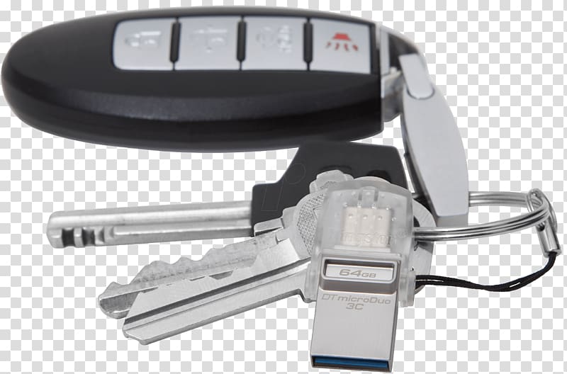 Kingston DataTraveler microDuo 3C USB Flash Drives Kingston Technology Kingston DataTraveler Micro 3.1, USB transparent background PNG clipart