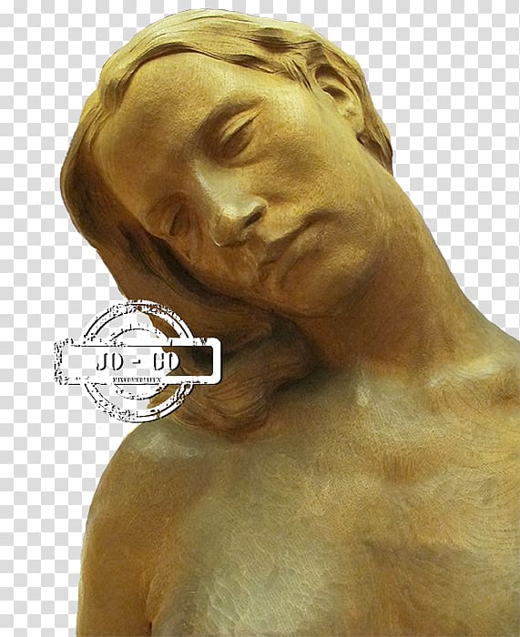 Bronze sculpture Bust Jaw, Scream Painting Edvard Munch transparent background PNG clipart