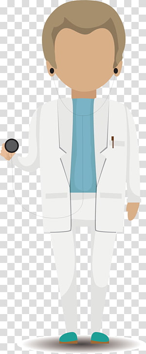 Cartoon Illustration, Cartoon male doctor transparent background PNG clipart thumbnail