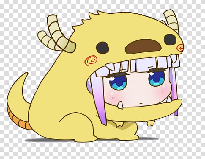 Miss Kobayashi's Dragon Maid Kamuy /pol/, kanna transparent background PNG clipart