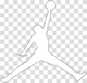 Air Jordan logo, Jumpman T-shirt Air Jordan Logo Nike, michael jordan
