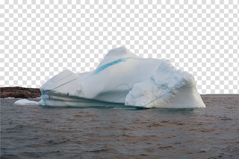 Disko Island Disko Bay Iceberg, White floating iceberg transparent background PNG clipart