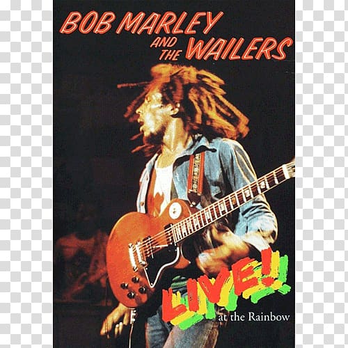 Rainbow Theatre Live! Bob Marley and the Wailers Exodus The Wailers Band, dvd transparent background PNG clipart