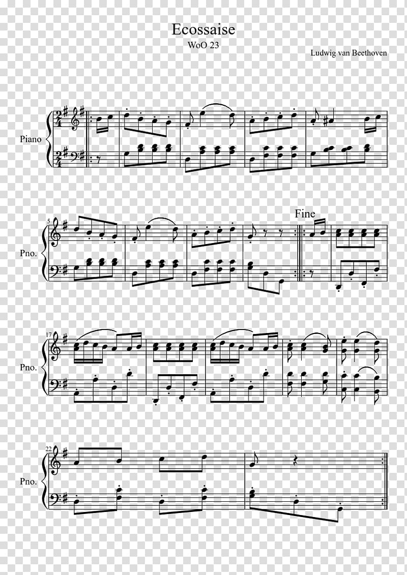 Sheet Music Piano four hands Habanera Music , sheet music transparent background PNG clipart