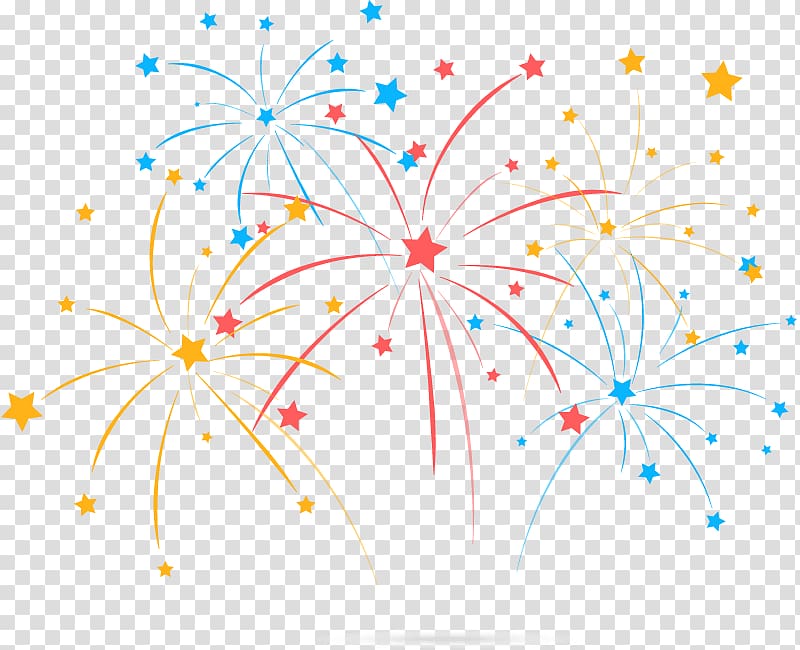 assorted-color star fireworks lot illustration, Fireworks, Diwali transparent background PNG clipart