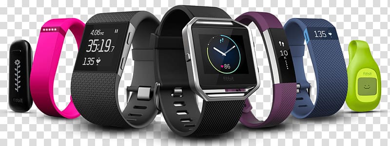 Fitbit Activity tracker Physical fitness Wearable technology, Fitbit transparent background PNG clipart