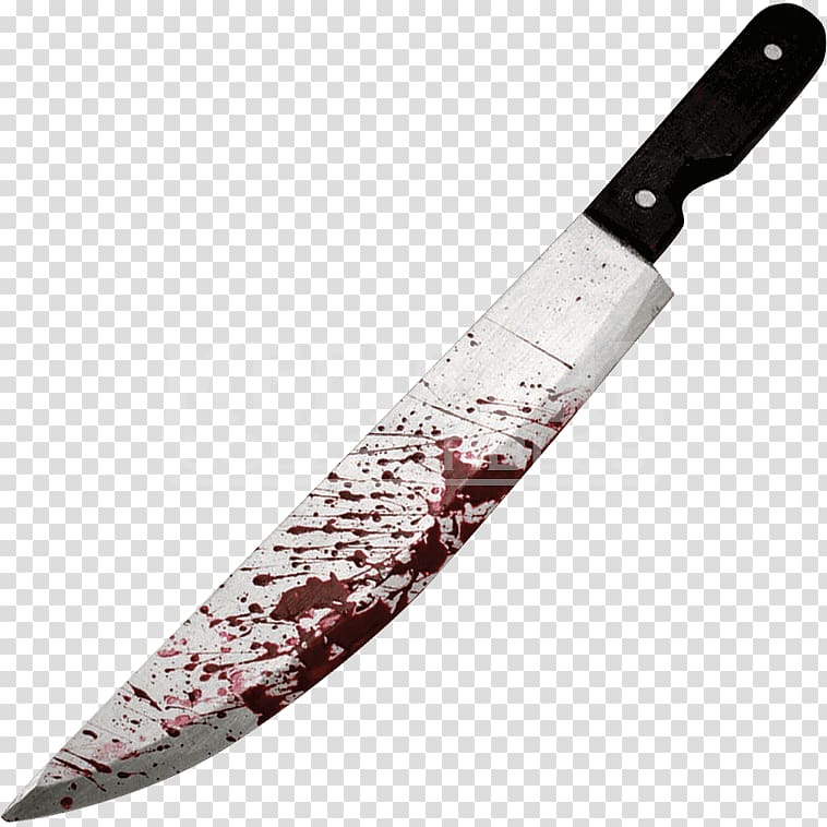Zombie knife Costume Kitchen Knives Theatrical property, knife transparent background PNG clipart