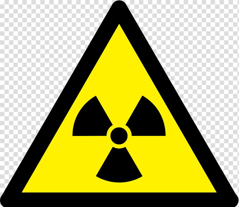 Ionizing radiation Hazard symbol Radioactive decay, nuclear transparent background PNG clipart