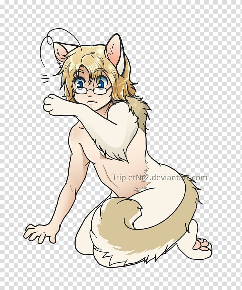 Whiskers Cat Human–animal hybrid Drawing Red fox, Cat transparent background PNG clipart