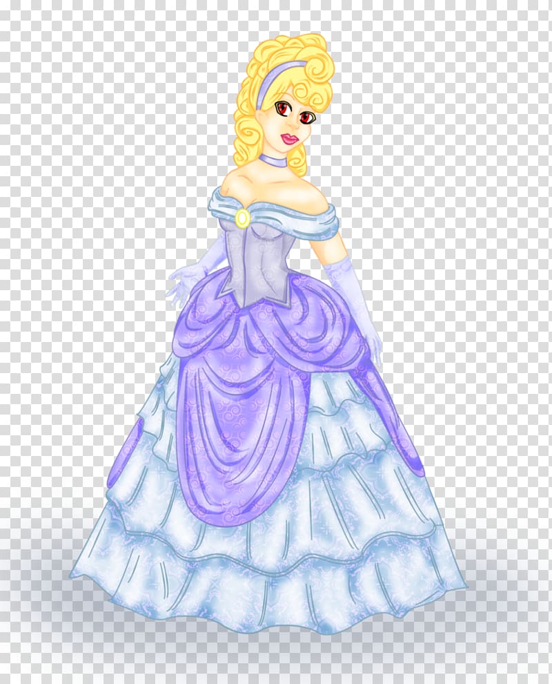 Costume design Gown Character Fiction, Cinderella fairy godmother transparent background PNG clipart