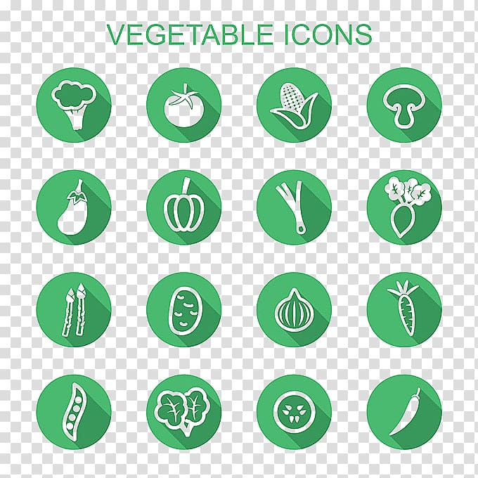 Leaf vegetable Icon, Simple cartoon vegetables transparent background PNG clipart