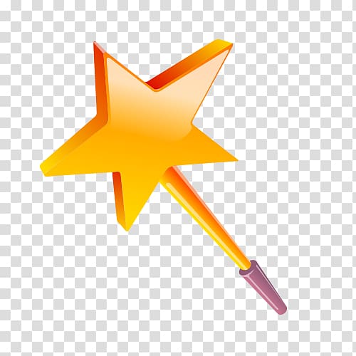 Magic Wand Drawing, Star material transparent background PNG clipart