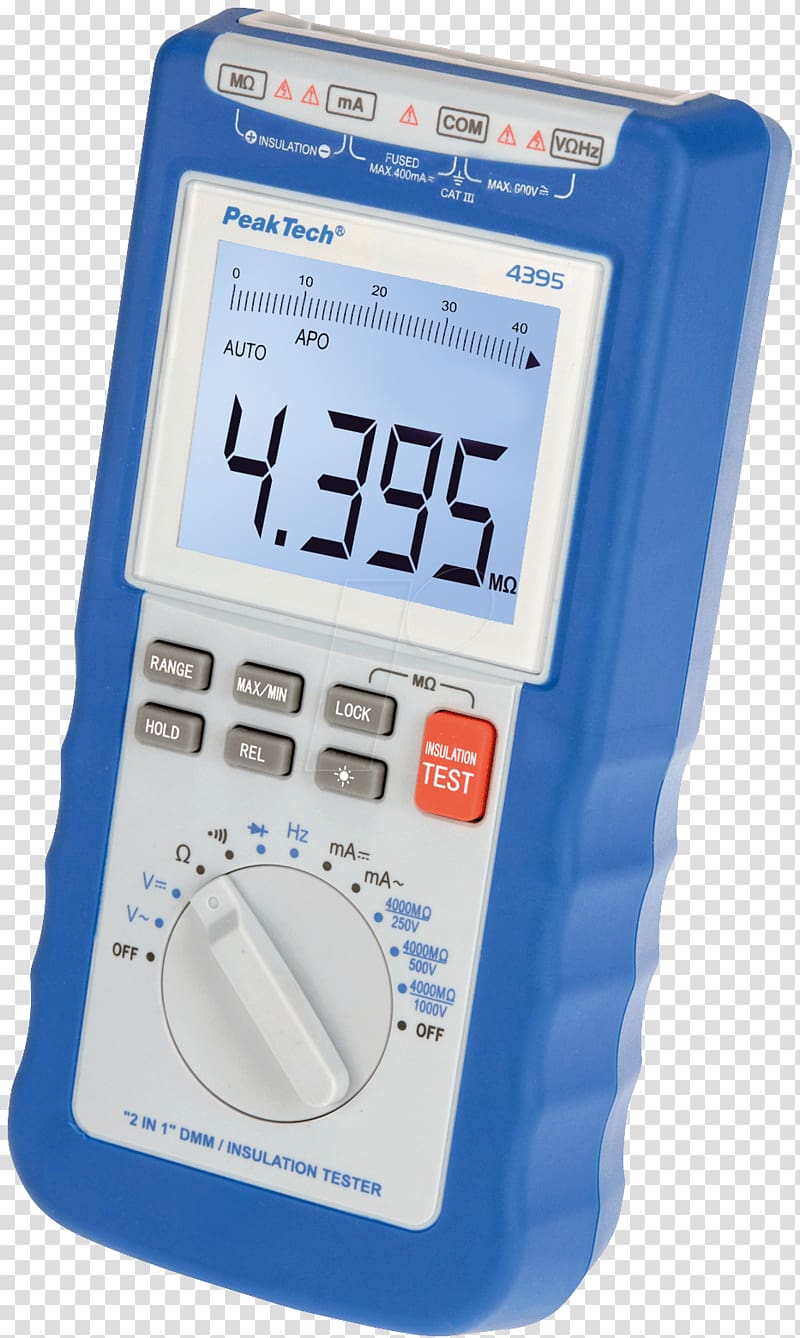 Digital Multimeter Measuring instrument Electronics Meettechniek, others transparent background PNG clipart