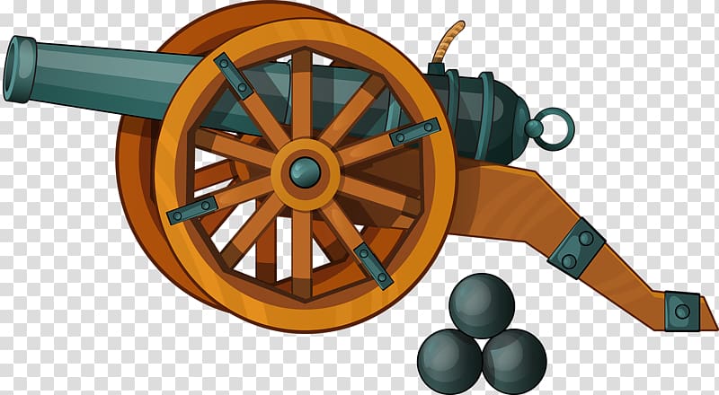 Artillery Firearm Cannon Gun barrel, Ancient artillery transparent background PNG clipart