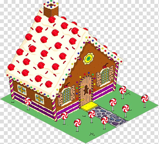 Gingerbread house The Simpsons: Tapped Out Pain d\'épices, house transparent background PNG clipart